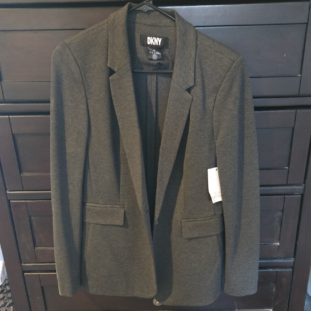 DKNY Charcoal Women's Blazer